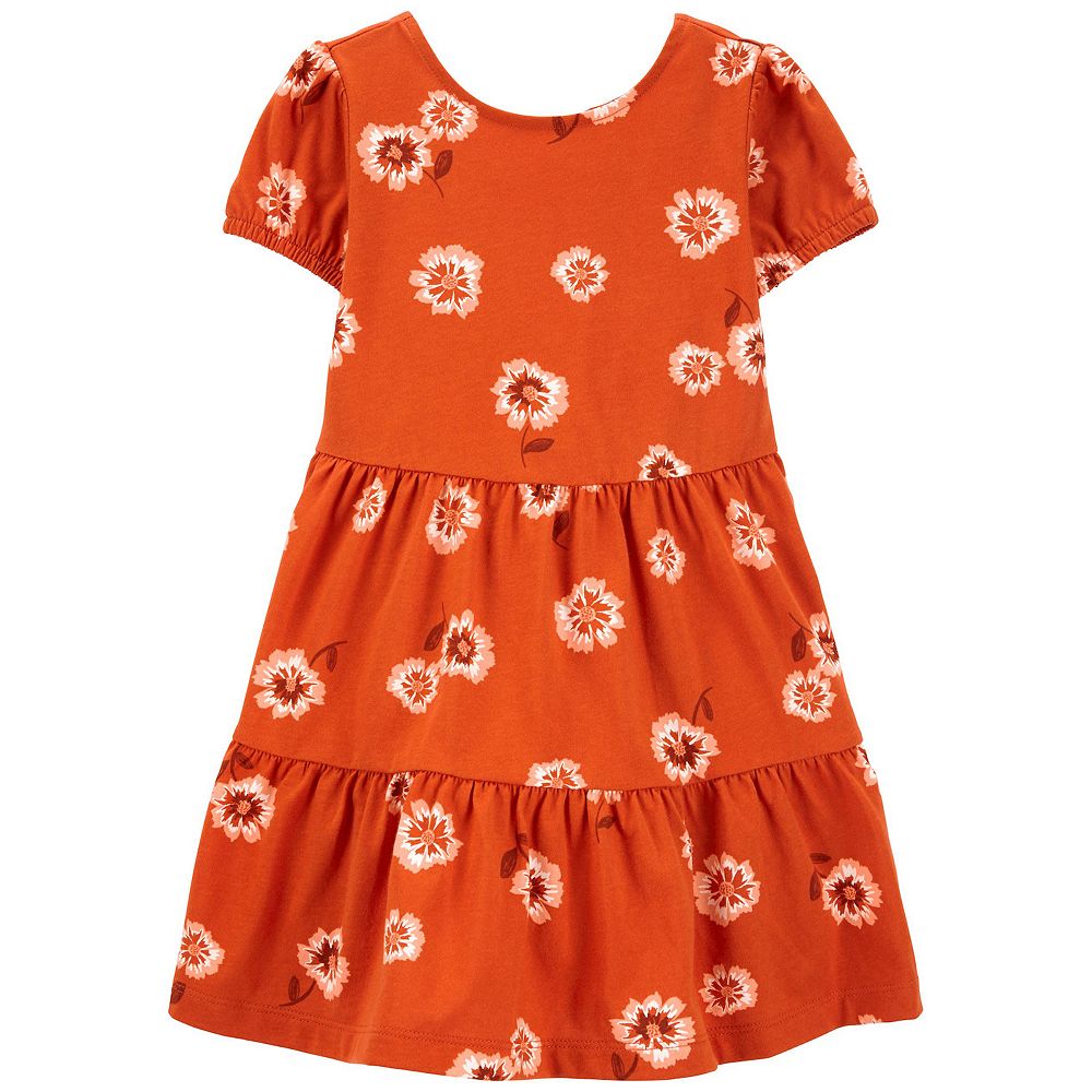 Toddler Girl Carter's Tiered Floral Dress
