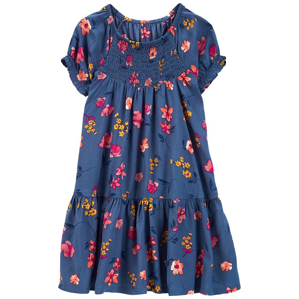 Toddler Girl Carter's Floral Tiered Dress