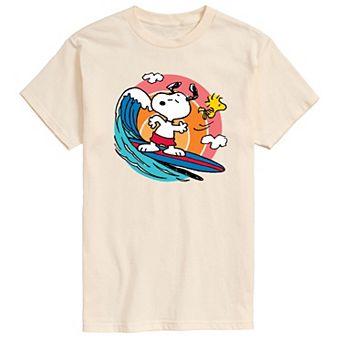 Men's Peanuts Snoopy Surf Tee