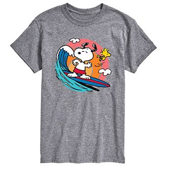 Men's Peanuts Snoopy Surf Tee