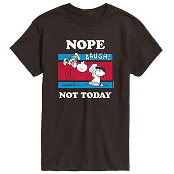 Men's Peanuts Nope Not Today Tee