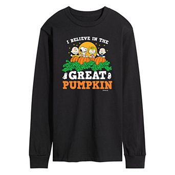 Men's Peanuts Great Pumpkin Long Sleeve Tee