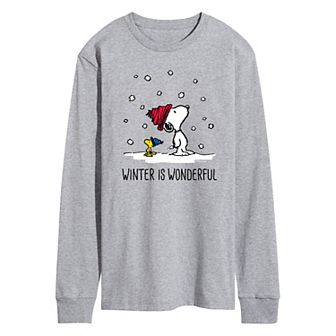 Men's Peanuts Winter Is Wonderful Long Sleeve