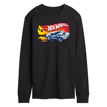 Men's Hot Wheels Flames Long Sleeve Tee