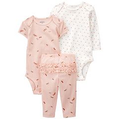 Girls Pink Kids Clothing Sets, Clothing