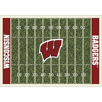 Wisconsin Badgers Homefield Rug - 4' x 6'