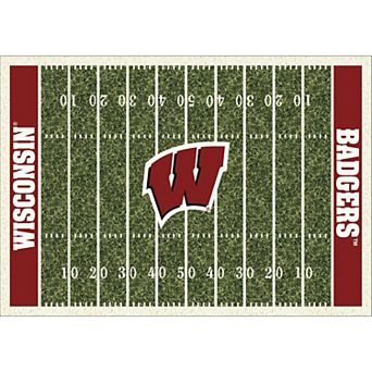 Wisconsin Badgers Homefield Rug - 4' x 6'
