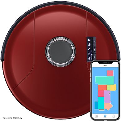 bObsweep PetHair SLAM Robotic Vacuum with Wi-Fi Connectivity & Voice Control