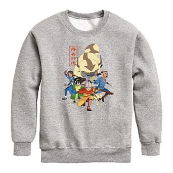 Boys 8-20 Avatar: The Last Airbender Character Group Sweatshirt