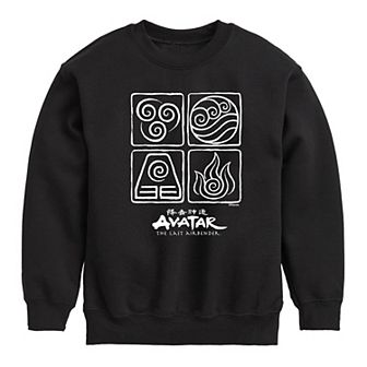 Boys 8-20 Avatar: The Last Airbender Four Elements Sweatshirt
