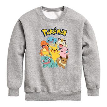 Boys 8-20 Pokemon Character Group Fleece