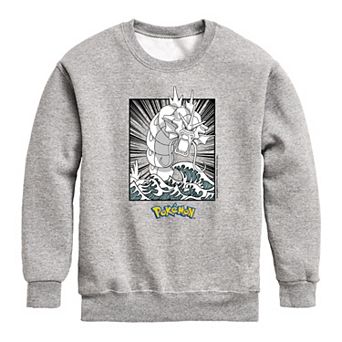 Boys 8-20 Pokemon Gyarados Anime Sweatshirt