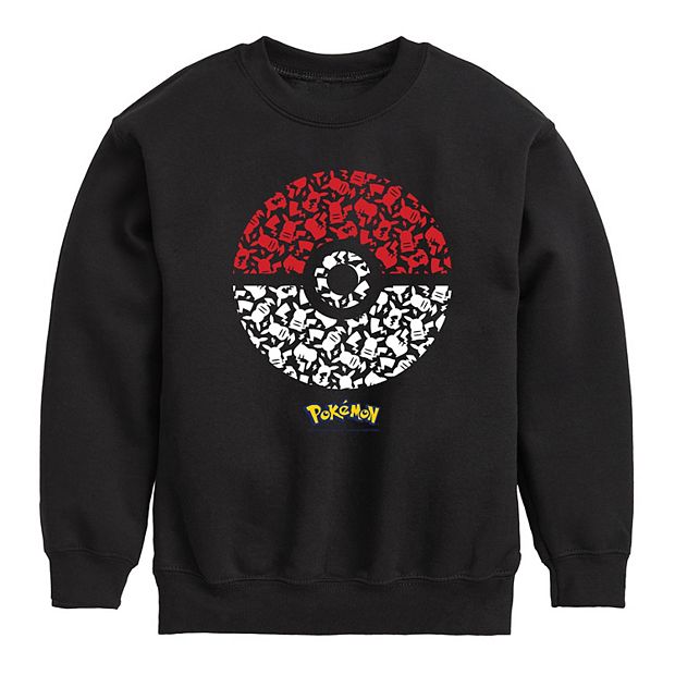 Boys 8 20 Pokemon Pokeball Sweatshirt