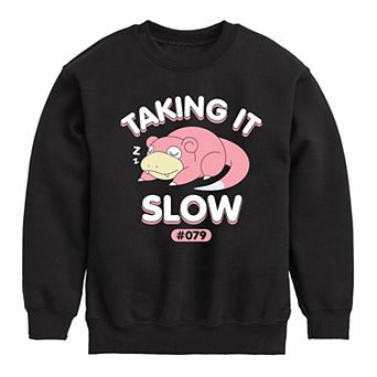 Boys 8-20 Pokemon Slowpoke Crew Fleece Sweatshirt