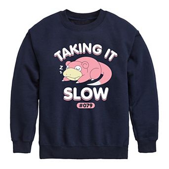 Boys 8-20 Pokemon Slowpoke Crew Fleece Sweatshirt