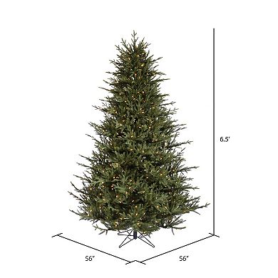Vickerman 6.5-ft. Artificial Christmas Tree with Warm White LED Lights