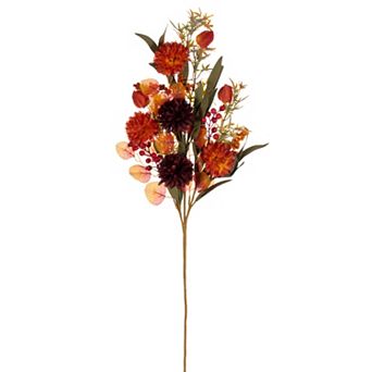 Vickerman 2 pc 31-Inch Artificial Mixed Mum & Berry Spray