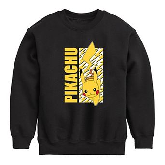 Boys 8-20 Pokemon Pikachu Lightning Sweatshirt