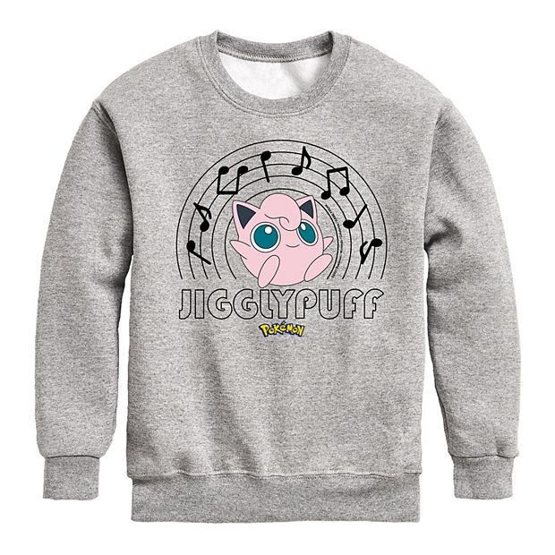 Boys 8-20 Pokemon Jigglypuff Music Sweatshirt