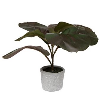 Vickerman Artificial Fiddle Leaf Fig Plant in Pot