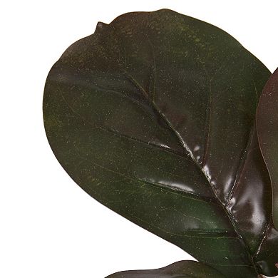 Vickerman Artificial Fiddle Leaf Fig Plant in Pot