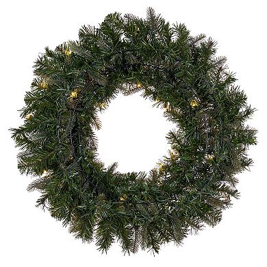 Vickerman Douglas Fir Artificial Pre-Lit Wreath