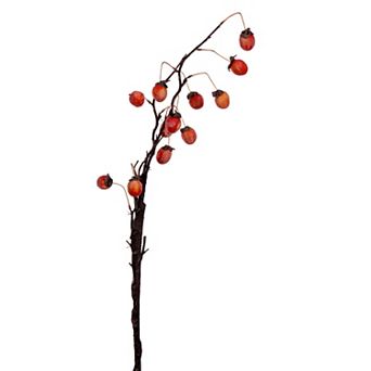 Vickerman 2 pc 34.5-Inch Artificial Dried Persimmon Spray