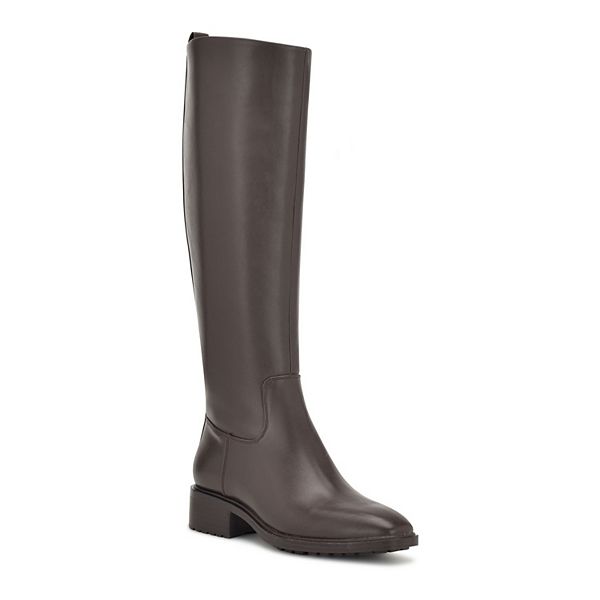 Nine west knee 2025 high leather boots