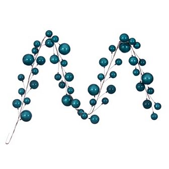 Vickerman 10-ft. Artificial Pearl Branch Ball Wire Garland