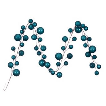 Vickerman 10-ft. Artificial Pearl Branch Ball Wire Garland