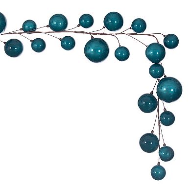 Vickerman 10-ft. Artificial Pearl Branch Ball Wire Garland
