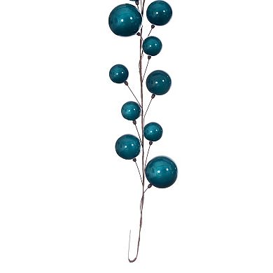 Vickerman 10-ft. Artificial Pearl Branch Ball Wire Garland