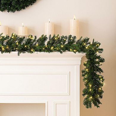 Vickerman 9-ft. Artificial Douglas Fir Pre-Lit Garland