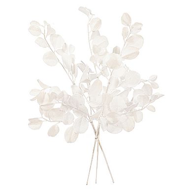 Vickerman 25-Inch Artificial Dogwood Snowy Spray 3-pk.