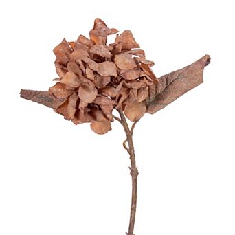 Vickerman 13-Inch Artificial Dried Hydrangea Spray 6 pk