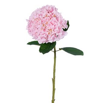 Vickerman Large Artificial Baby Pink Hydrangea Flower