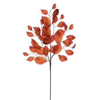 Vickerman 32-Inch Artificial Leaf Spray 3 pk