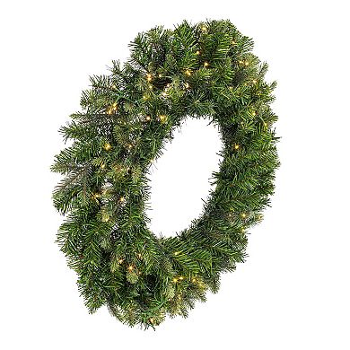 Vickerman Douglas Fir Artificial Pre-Lit Wreath