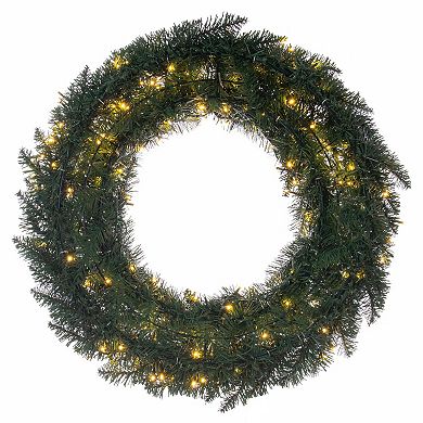 Vickerman Camdon Fir Artificial Pre-Lit Wreath