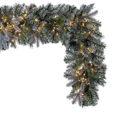 Vickerman 9-ft. Artificial Douglas Fir Garland with Warm White LED Lights