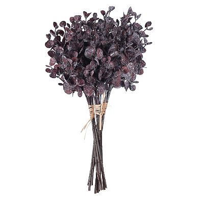 Vickerman 14-Inch Artificial Eucalyptus Bundle 3-pk.