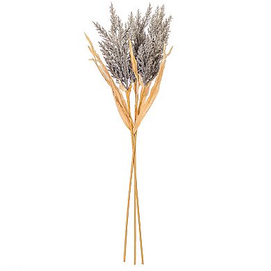 Vickerman 36-Inch Artificial Dried Cluster Reed Spray 3-pk.
