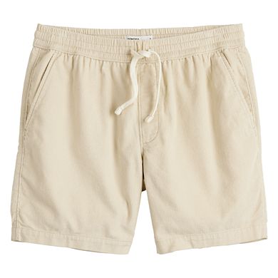 Men's Sonoma Goods For Life® 7" Corduroy Everyday Pull-On Shorts