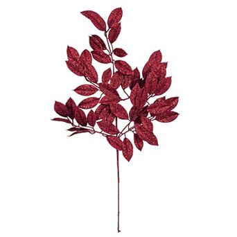 Vickerman 31-Inch Artificial Gardenia Glitter Spray 2 pc Set