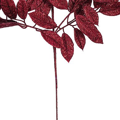 Vickerman 31-Inch Artificial Gardenia Glitter Spray 2-pc. Set