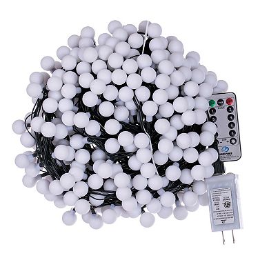 Vickerman 400 Light LED Indoor/Outdoor Light Set with Remote Control