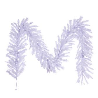 Vickerman 9-ft. Artificial Flocked Garland with 216 PVC Tips