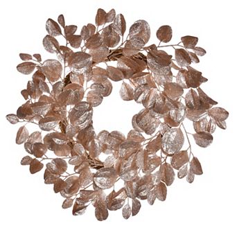 Vickerman 24" Dogwood Glitter Artificial Wreath