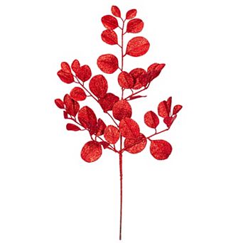 Vickerman 25-Inch Artificial Dogwood Glitter Spray, 3 pk