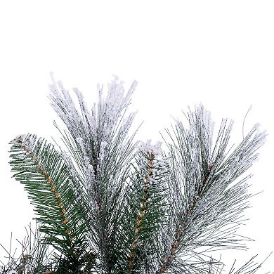 Vickerman Flocked Jackson Pine Artificial Wreath